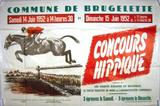 BOUVY Brugelette concours hippique 1952