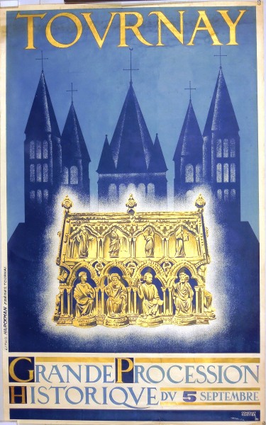 NORTIER Tournay - grande procession historique