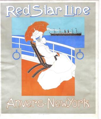 CRETEN Red Star Line Anvers-New York