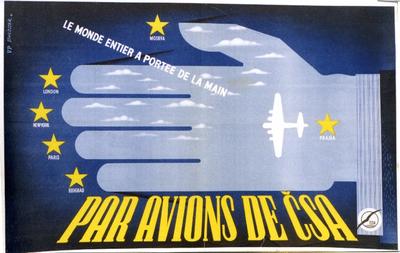 SCHLOSSER Le monde entier..par avions de CSA