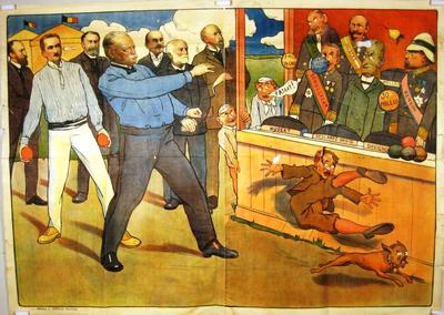 Elections 1910 - jeu de massacre
