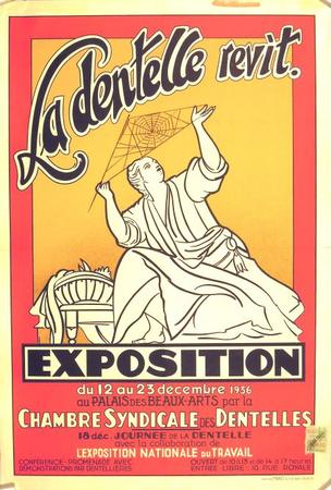 La dentelle revit - exposition 1936