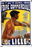 DEQUENE Foire commerciale de Lille 1933
