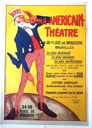 Cinéma-Americain-Théâtre - Bruxelles