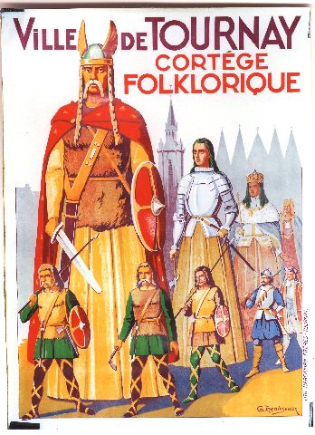 TRENTESAUX Tournai Cortège Folklorique