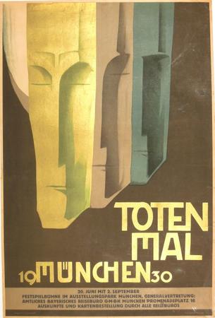 Totenmal München 1930 GOLDSCHMITT