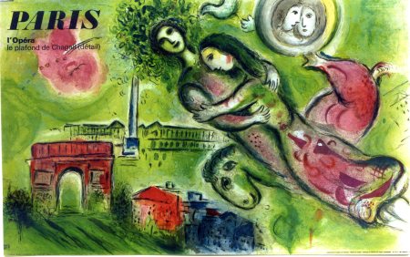 Chagall Paris Plafond de l'Opéra SNCF158