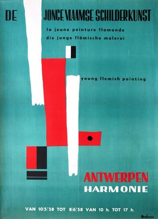 De Hollander De Jonge Vlaamse Schilderkunst Antwerpen 1958