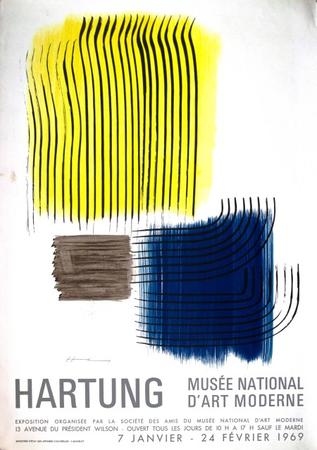 Hartung Musée national d'Art Moderne 1969