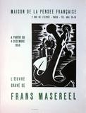 Masereel L'oeuvre gravé - Maison de la Pensée Française 1958