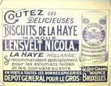 Biscuits de la Haye Lensvelt Nicolas