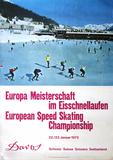 Davos Europa Meisterschaft im Eisschnllaufen