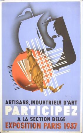 STERCKX Kunstnijveraars Tentoonstelling Parijs 1937