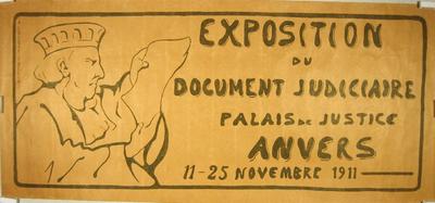 COLLIN Expo Document Judiciaire Anvers 1911
