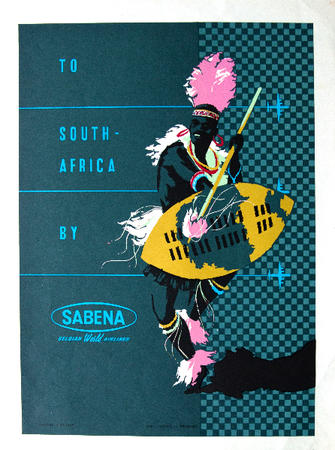 To South-Africa by Sabena