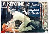 Livemont La Réforme: le Masque Anarchiste