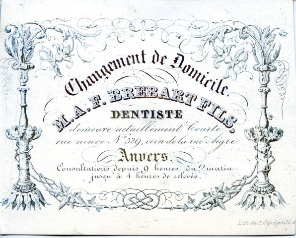 Anvers dentiste Brébart