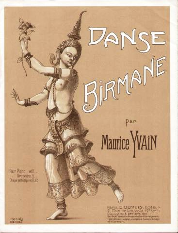 René Coeuret Danse Birmane