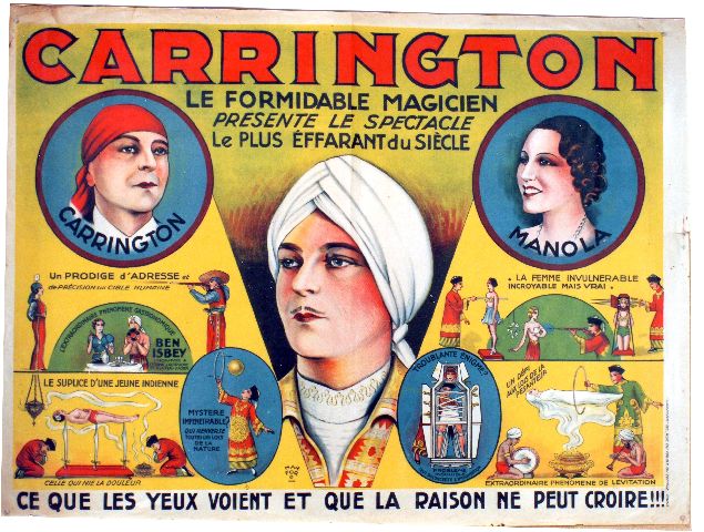 Harford Carrington, le formidable magicien