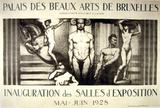 FABRY Palais des Beaux-Arts Bruxelles 1928