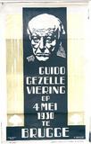 DEROLEZ Guido Gezelle viering Brugge 1930