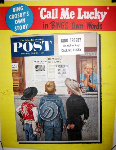 Dohanos The Saturday Evening Post - Bing Crosby