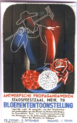 De Weert Bloemententoonstelling Antwerpen 1936