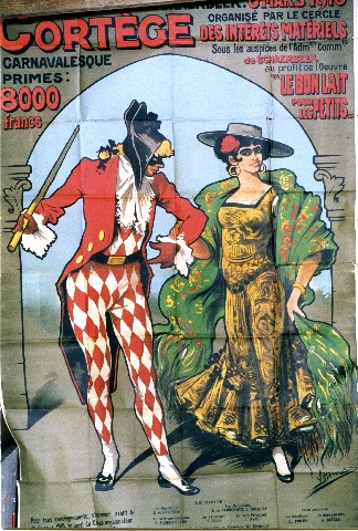 BATTAILLE Carnaval de Schaerbeek 1910
