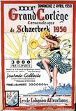 VERPLAETSE 40e Cortège carnavalesque Schaerbeek 1950