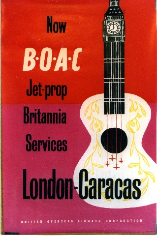 BOAC - London-Caracas