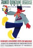 GILBERT Grande quinzaine liégeoise 1948 - fêtes de Wallonie