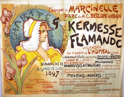 WATELET Marcinelle - Kermesse Flamande 1897