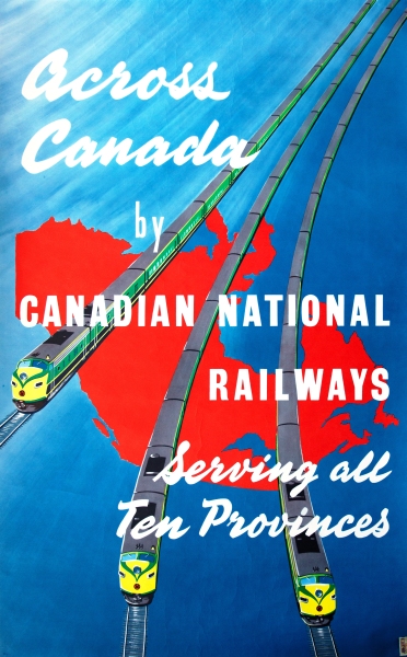 Across Canada by Canadian National railways
