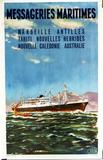 DES GACHONS Messageries Maritimes Marseille, Antilles..