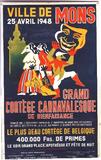 Pletinckx Mons Grand cortège carnavalesque 1948